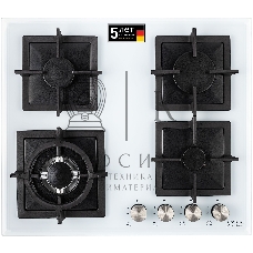 Газовая варочная панель Krona CALORE 60 WH