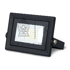 Прожектор светодиодный Gauss LED Qplus 20Вт IP65 6500К черный