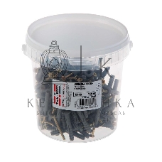 Дюбель-гвоздь 6х40 с грибовидной манжетой полипропилен (уп. 150 шт) ведро Tech-Krep 101989