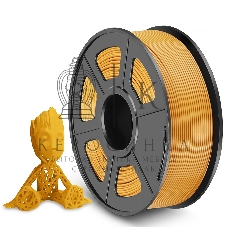 Филамент NVPrint PLA Gold для 3D печати диаметр 1.75мм длина 330 метров масса 1 кг