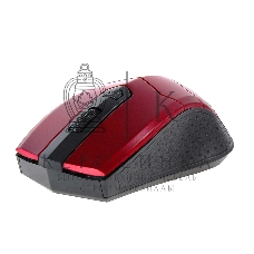 Мышь беспроводная Crown CMM-934W красный/черный, 1200 dpi, радиоканал, USB, кнопки - 4