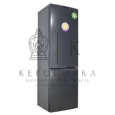 Холодильник DON R-291 G графит зеркальный двухкамерный 225/101л морозилка снизу