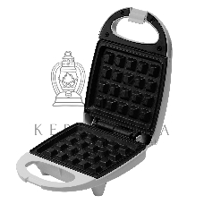 Вафельница Galaxy Line GL 2970, белый, с несъемными пластинами, 650 Вт