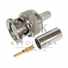 Разъем Rexant штекер BNC RG-6 обжим