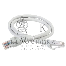 Коммутационный шнур ITK (патч-корд), cat.5e UTP, LSZH, 1,5м, серый