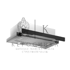 Вытяжка телескопическая Elikor IG6514MB серебристый/черный, 60 см, 400 куб. м/ч, 55 дБ