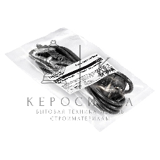 Кабель питания ноутбуков ExeGate Special PC5-3S (Евровилка Schuko->C5, 3*0.5мм2, CCA, черный, 3м)