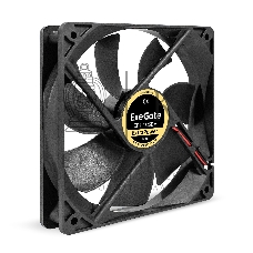 Вентилятор для корпуса ExeGate ExtraPower EP12025BM черный, 120 мм, 1850 об/мин, 30 дБ, 2 pin
