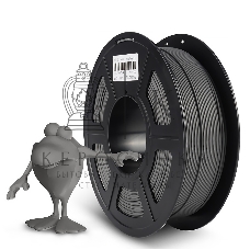 Филамент NVPrint PLA Matte Grey для 3D печати диаметр 1.75мм длина 330 метров масса 1 кг