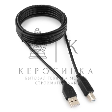 Кабель Gembird USB 2.0 PRO для соед. 3.0м AM/BM позол. контакты, пакет
