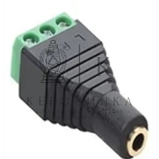Сборный разъем miniJack 3.5 мм 2 канала
