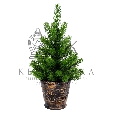 Елочка Neon-night 45 см в пластиковом горшке, Литая