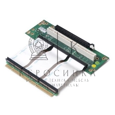 Raiser card Riser card, 2U, 2-Slot, PCI-e 16x 1slot & 64bit PCI-X,Cable Link 100мм(80H09323201B0)