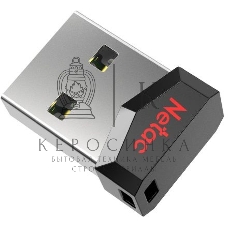 Флешка USB Netac UM81 (NT03UM81N-008G-20BK), 8Gb, USB 2.0, R/W 30/10, черный/красный