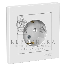 Розетка AtlasDesign с заземл. защ. шторки 16А в сборе белый SchE ATN000144