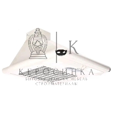 Вытяжка Elikor Saturn 50P-180-V1L WHITE/STEEL