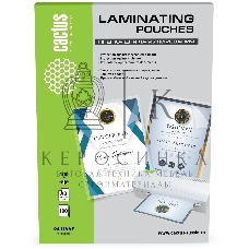 Пленка для ламинирования Cactus 100мкм A3 (100 шт) глянцевая426x303 мм CS-LPGA3100100