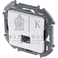 Телефонная розетка RJ11 белый