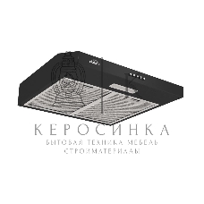 Вытяжка подвесная Elikor ECO BK 50 черная, 49.5 см, 400 куб. м/ч, 55 дБ