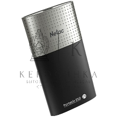 Внешний SSD Netac Z9, 500 Gb, USB 3.2 Gen 2 Type-C, R/W 550/480, черный