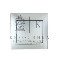 Выключатель 1-кл. СП Мира 10А IP20 метал. сер. LEZARD 701-1010-100