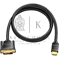 Кабель Vention HDMI 19M/DVI-D Dual link 25M - 2 м ABFBH