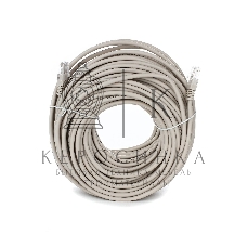 Патч-корд литой Aopen/Qust UTP cat.5е 30м серый