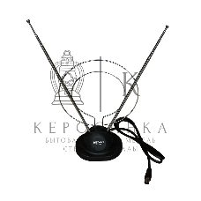 ТB антенна комнатная Rexant телескопическая на подставке 