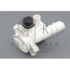 Улитка для сливного насоса (помпы) 49002227 для стиральной машины Candy, Hoover, Zerowatt