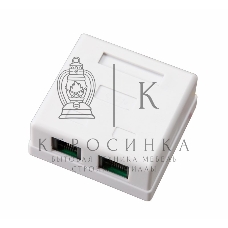 Рoзетка комбинированная внешняя Rexant, RJ-45(8P-8C) + RJ-11(6P-4C), UTP неэкранированная