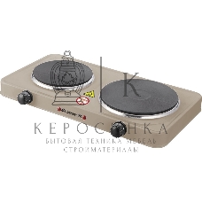 Электроплитка Energy EN-903E 1000+1500Вт Ф155+185мм чугун