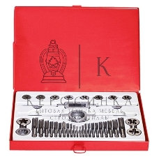 Набор метчиков и плашек Matrix MASTER М3 - М16, 36 предметов