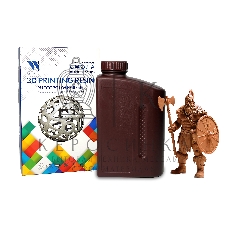 Фотополимерная смола NVPrint Red Wax Resine для 3D печати 1 кг (бут)