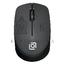 Мышь беспроводная Oklick 486MW черный, 1000 dpi, радиоканал, USB, кнопки - 3