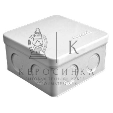 Коробка распределительная ОП 105х105х56 7 выходов без гермовводов IP54 крышка защелкивающаяся сер. Epplast 105032