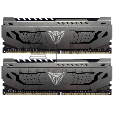 Оперативная память Patriot Viper Steel, DDR4, 16GB (2x8 GB), 3600 MHz, CL18, DIMM, радиатор, черный
