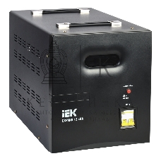 Стабилизатор напряжения IEK Expand 12кВА однофазный черный (IVS21-1-012-11)