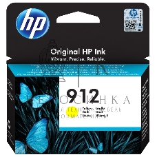 Картридж струйный HP 912 3YL79AE желтый (315стр.) для HP DJ IA OfficeJet 801x/802x