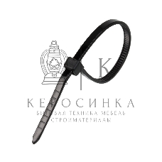 Стяжка нейлоновая Exegate EX253856RUS неоткрывающаяся CV-300B, 300 мм, упак. 100 шт черная