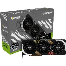 Видеокарта Palit RTX4070Ti GAMINGPRO OC NVIDIA GeForce RTX 4070TI PCI-E 4.0 12288Mb 192 GDDR6X 2310/21000 HDMIx1 DPx3 HDCP Ret