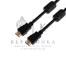 Кабель PROconnect Шнур HDMI - HDMI gold 1.5М с фильтрами (PE bag)