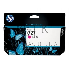 Картридж струйный HP 727 B3P20A пурпурный для HP DJ T920/T1500 (130мл)