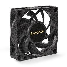 Вентилятор для корпуса ExeGate ExtraSilent ES07015S3P черный, 70 мм, 2000 об/мин, 18 дБ, 3 pin