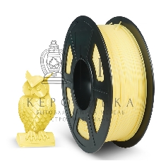 Филамент NVPrint PLA+ Lemon Yellow для 3D печати диаметр 1.75мм длина 330 метров масса 1 кг