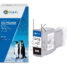 Картридж струйный G&G GG-PFI320BK (PFI-320BK) черный (300 мл) для Canon imagePROGRAF TM-200/200MFP/205/300/300MFP/305