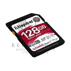 Флеш карта Kingston 128Gb Canvas React Plus SDXC UHS-II 300R/260W U3 V90