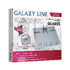 Весы напольные многофункциональные Galaxy Line GL 4855, серый, электронные, элемент питания типа 