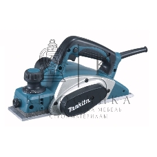 Рубанок Makita KP0800 Рубанок,620Вт,17000об\м,ширина-82мм,глуб-2.5мм,2.6кг,кор
