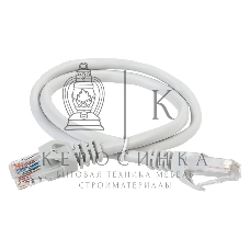 Патч-корд ITK, кат.5Е UTP, 0,5м, серый