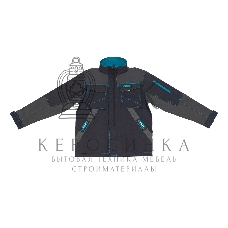 Куртка профессиональная рабочая, 97% хлопок 3% спандекс, XL Gross